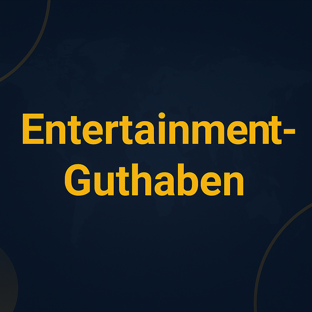 Entertainment Guthaben Banner